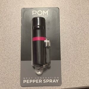POM Industries Black and Pink Pepper Spray